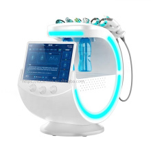 2021 Tendances de beauté Intelligence Intelligent Bleu Microdermabrasion Hydro-Facial Machine Eeling Pething with Skin Scanner Analyzer